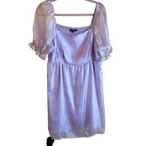 Amazon Sheer Purple Dress Size XL
